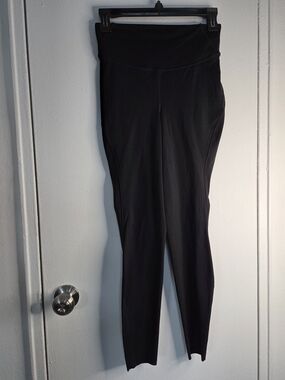 High-Waist Black Women's Leggings